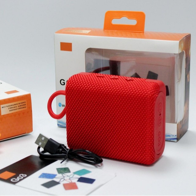 Factory Hot Selling GO3 BT Speaker Portable Wireless Outdoor Mini Subwoofer Loudspeaker Waterproof Portable Mini Speaker