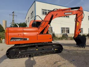 Retroexcavadora Usada de 14 Toneladas, Tamaño Mediano, Doosan DX140LCA, con Pocas Horas de Trabajo, Excavadora de Cadenas de Segunda Mano Doosan DX140LCA - Product Image 6
