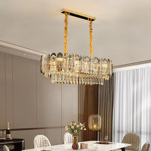 Nhà máy trực tiếp LED Sắt Vàng Trần Đèn Chùm & đèn Mặt dây chuyền độ sáng cao 3-năm Bảo Hành Giao hàng nhanh chóng giá - Product Image 1