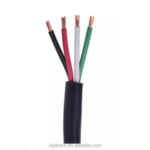 Fabricante Cable eléctrico multinúcleo 16 18 20 22 24 26 AWG Cable de PVC para Cable USB Soporte de fabricación Personalización