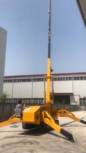 Маленький гусеничный Телескопический стрелочный мобильный кран, 1 тонна, 3 тонны, 5 тонны - Product Image 6