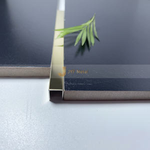 OEM Polished Stainless Steel <b>Square</b> <b>Edge</b> Tile Trim U Shape for Apartment-Waterproof & Durable Easy Installation 5+ Year Warranty - Product Image 1