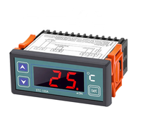 Régulateur de température STC-100A chaleur froide réfrigérateur Thermostat AC 220V régulateur thermorégulateur Thermocouple 2M capteur NTC