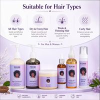 Kit de Soins Capillaires OEM Marque Blanche Anti-Chute et Repousse, Réparation Cheveux Abîmés, Hydratant, Coiffant Boucles, Logo Personnalisé, Vente en Gros