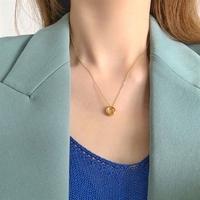 Collier Bowei petit et rond pour femme, inspiré des créateurs, luxe de niche et léger