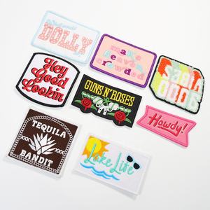 Écussons personnalisés écologiques brodé au fer sur patch personnalisé chapeau Durable coudre sur des patchs de broderie pour les chapeaux - Product Image 3