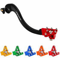 Accessoires de levier de frein/pédale modifiés à placement inférieur pour moto tout-terrain CRF250R/450R/CRF250RX