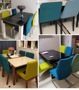 <strong>Dining</strong> Room Jacquard Stretch Furniture Protector <strong>Covers</strong> Removable Washable Waterproof <strong>Brown</strong> <strong>Chair</strong> <strong>Cover</strong> for Restaurant