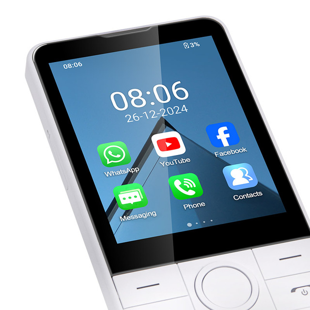 DOOV R77 2.8 Inch IPS Dual SIM 4G Android Device Android 13 No Camera 2100mAh Student Projects OEM Software Support