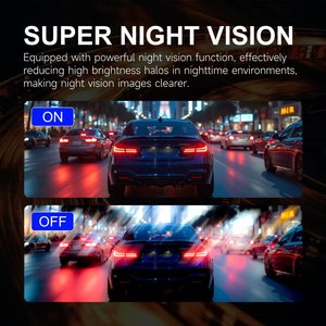 Nuevo Modelo de Cámara para Vehículo A215 - Importada Exclusivamente por Amazon, Pantalla Táctil, Visión Nocturna, Doble Lente, 4K, WiFi, Funcionalidad GPS - Product Image 3