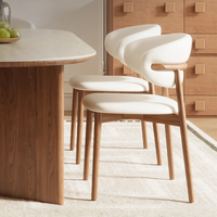 Table de salle à manger à cadre en bois MDF avec coin rectangulaire pour 6 à 8 places Table rectangulaire en MDF Excellente stabilité Table de couleur sable blanc