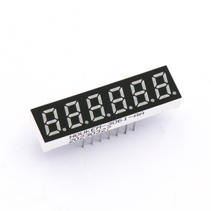 Houkem Mini 6 Chiffres 7 Segment Led Affichage Super Vert Sept Segments Affichage 0.3 Pouces - Product Image 1