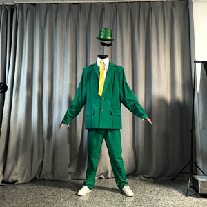 <span class=keywords><strong>Traje</strong></span> <span class=keywords><strong>de</strong></span> Agente sin Cabeza <span class=keywords><strong>para</strong></span> Hombre, Disfraz Temático <span class=keywords><strong>para</strong></span> Espectáculos Artísticos, Azul, Verde, Rojo, Cosplay, Circo, Carnaval, Halloween, Pascua, <span class=keywords><strong>para</strong></span> Adultos - Product Image 3