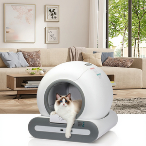 Younihao Top Bán Wifi Thông Minh Mèo Hộp Tự Động Tự Làm Sạch Sandbox Dễ Dàng Làm Sạch Cho Scoop Miễn Phí Thông Minh Mèo Nhựa - Product Image 3