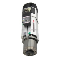 9KW ATC cnc נתב מכונת כלי לשנות אוויר מקורר ציר מנוע