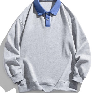 เสื้อสเวตเชิ้ตคอกลมผ้าเฟรนช์เทอร์รี่สำหรับผู้ชายสไตล์ลำลอง  ใส่ได้ทุกวัน  ปักโลโก้ด้วยลูกปัด  กันน้ำ  เป็นมิตรกับสิ่งแวดล้อม  เหมาะสำหรับออกกำลังกาย  คอลเลคชั่นฤดูใบไม้ร่วง - Product Image 6