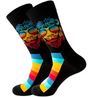 Chaussettes tube unisexe en coton personnalisé Chaussettes mode tendance unisexe Crew pour hommes Vente en gros