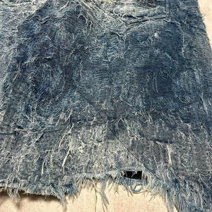 DIZNEW Denim Jorts Custom 100% algodón de talla grande pantalones cortos de mezclilla hombres de alta calidad en relieve a mano <span class=keywords><strong>Culotte</strong></span> Homme Long Short Jean - Product Image 4