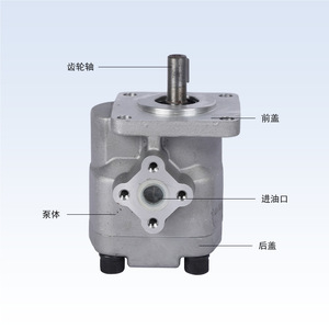Pompe à engrenages haute pression HGP-2A avec tête de pompe à huile hydraulique pour plateformes élévatrices, variantes F2R/F4R/F6R/F12 - Product Image 3