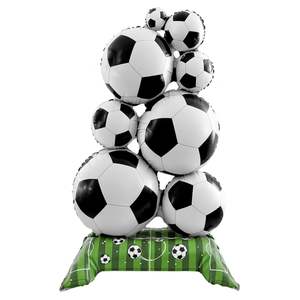Kit <span class=keywords><strong>de</strong></span> Decoración con Globos <span class=keywords><strong>de</strong></span> Aluminio con Diseño <span class=keywords><strong>de</strong></span> Fútbol <span class=keywords><strong>para</strong></span> Eventos Deportivos, Celebraciones y Animación - Product Image 4