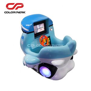 Máquina de Juego de Autos Columpio de Fibra de Vidrio para Niños, Operada con Monedas, Colorida, para Parques - Product Image 6
