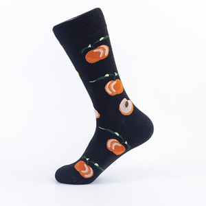 Calcetines de algodón para hombre con diseños variados: Palmera, Gorro de Graduación, Caqui, <span class=keywords><strong>Pollo</strong></span> Frito, Ramen, Comida y Estudiante - Product Image 4