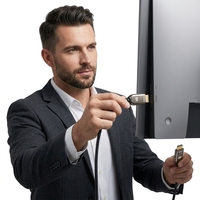 Fibre Optique Câble HDMI atteindre 1000FT