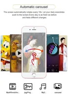 Layar LCD Digital Signage Kayu Seni 21,5 inci untuk Dalam Ruangan dengan Sistem Android, Pemutar Video, Jam, dan Dukungan MP4/MP3, Dapat Dipasang di Dinding