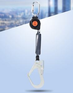Dispositivo anticaídas de alta resistencia ANT5PPE con cincha retráctil y cuerda de seguridad autorretráctil para techos, <span class=keywords><strong>escalada</strong></span> e industria. - Product Image 1