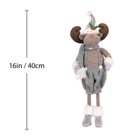 Grande Statue de Renne de Noël sur Pied, Décoration Intérieure de Noël, Vente en Gros, Ornement Exquis de Style Européen