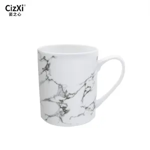 Caneca de cerâmica elegante de 11oz, caneca de cerâmica com design nórdico de porcelana, café e chá