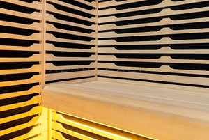 ساونا الأشعة تحت الحمراء البعيدة منخفضة Emf الكربون ساونا الأشعة تحت الحمراء 2 شخص - Product Image 4