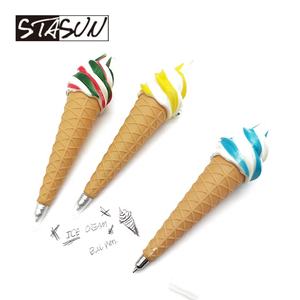 STASUNホット販売プロモーションかわいいノベルティプラスチッククリエイティブアイスクリーム型磁気ボールペン - Product Image 4