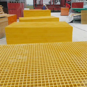 Grille en fibre de verre pultrudée, grille en fibre de verre à haute capacité de charge pour ponts autoroutiers et plateformes offshore côtières - Product Image 3