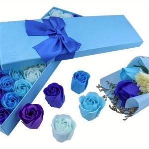 Cadeau de la Saint-Valentin : Savon en forme de rose, savon en forme de fleur, boîte cadeau, savon rose pour la Journée de la Femme, produit fini pour petite amie - Product Image 4