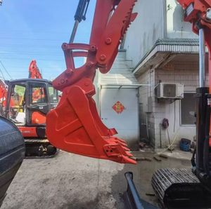 Mini-excavatrice de 5 tonnes d'occasion Kubota kx 165 u55 u40 Excavatrice d'occasion Kubota Kx 163 -5 avec flèche pivotante et epa à vendre - Product Image 4