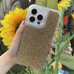 Funda de teléfono de diamante de lujo brillante antigolpes <span class=keywords><strong>360</strong></span> de alta calidad para Moto EDGE 50 <span class=keywords><strong>Fusion</strong></span> 50pro G24 power - Product Image 5