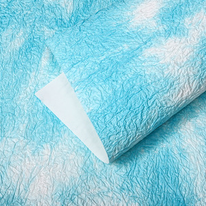 กระดาษห่อลาย<span class=keywords><strong>ดอกไม้</strong></span>ขนาดใหญ่ ลายภาพ<span class=keywords><strong>วาด</strong></span><span class=keywords><strong>ดอกไม้</strong></span>สไตล์สปริงซัมเมอร์การ์เด้น สำหรับงานแต่งงาน งานเลี้ยงวันเกิด หรืองานปาร์ตี้แบบส่วนตัว - Product Image 5