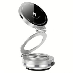 360 °   ที่วางโทรศัพท์แม่เหล็กแบบหมุนได้ - รองรับการชาร์จไร้สาย ใช้ได้กับรถยนต์ - Product Image 2