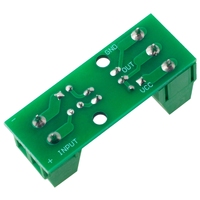Módulo de aislamiento optoacoplador de 1 canal, soporte de riel fotoeléctrico, placa de Motor de accionamiento PLC, PC817, EL817, 3V-5V, 12V, 24V