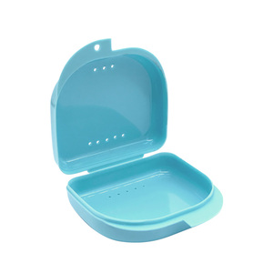 Orthodontic <b>Retainer</b> <b>Case</b> With Holes Portable Storage For Aligners And Dentures - Product Image 5