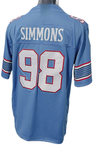 Nouveaux maillots de football américain cousus pas chers 2026 - 1Cam Ward 98 Jeffery Simmons # 17 Chimere Dike - Product Image 5