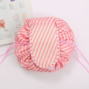 Women Drawstring Makeup Bag Fashion Travel Cosmetic Lazy <b>Storage</b> Bag <b>Toiletry</b> Organizer Case <b>Storage</b> Pouch Accessories Supplies - Product Image 5
