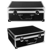 Kissure Tatouage Kit Boîte Tatouage Machine Cas Boîte Serrure Clé En Aluminium Maquillage Boîte De Transport Mallette De Rangement Avec Éponge Tatouage Accessoires