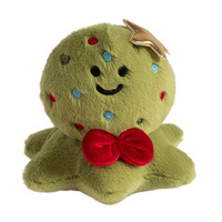Série de Noël : Peluches Bonhomme de Neige, Élan, Pieuvre en Coton PP - Décorations de Noël, Cadeaux, Poupées