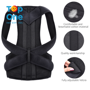Top One Ajustable Totalmente clavícula Soporte de espalda Cinturón Corrector de postura para hombres Mujeres Protección cómoda Brace De Postura - Product Image 4