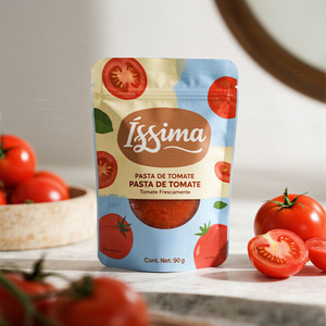 Emballage de sauce tomate Emballage alimentaire de qualité alimentaire Sac <span class=keywords><strong>debout</strong></span> Pochette à fermeture éclair Vente chaude Emballage de ketchup - Product Image 1