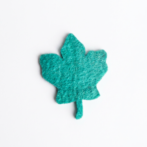 Handmade Biodegradable Die Cut Leaf Bough Shape Felt Wool Kids Crafts Festivals Christmas Mother's Day <b>Easter</b> Chinese New Year - Product Image 1