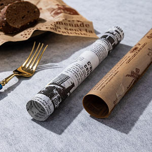 Non patinata biodegradabile <span class=keywords><strong>carta</strong></span> Sandwich a prova di olio imballaggio <span class=keywords><strong>alimentare</strong></span> <span class=keywords><strong>per</strong></span> Hamburger specialità <span class=keywords><strong>carta</strong></span> marrone - Product Image 4