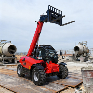 Pala frontal compacta de 2,5 toneladas, pequeño manipulador telescópico, fabricante de cargadores telescópicos, Mini manipulador telescópico, carretilla elevadora - Product Image 1